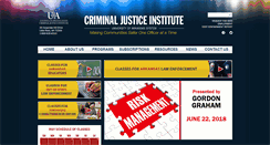 Desktop Screenshot of cji.edu