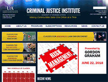 Tablet Screenshot of cji.edu